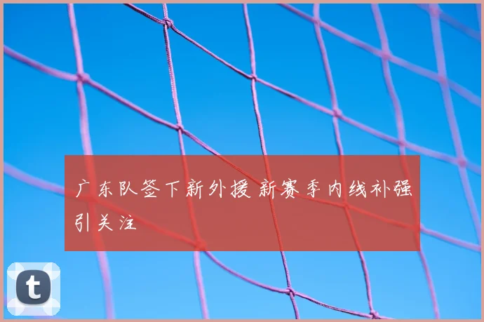 广东队签下新外援 新赛季内线补强引关注