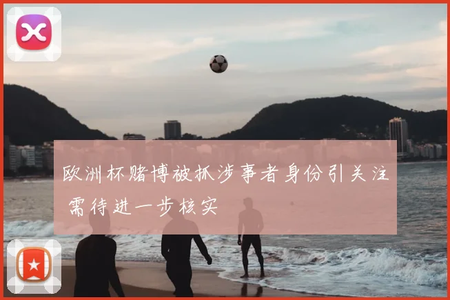 欧洲杯赌博被抓涉事者身份引关注 需待进一步核实